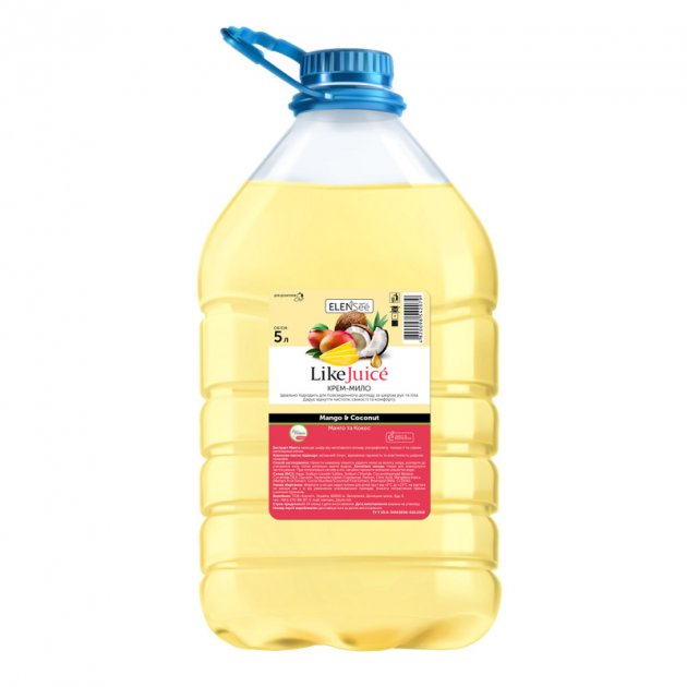 ЕЛЄНСІ LIKE JUICE Крем- мило Манго та Кокос 5л